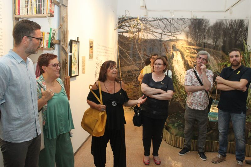Tàrrega rememora en una exposició i una ruta literària els seus vincles amb la vida i l’obra de Manuel de Pedrolo