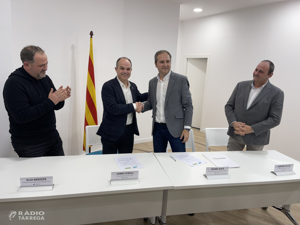Junts i Impulsem Lleida signen un acord de coalició per concórrer conjuntament a les properes eleccions municipals