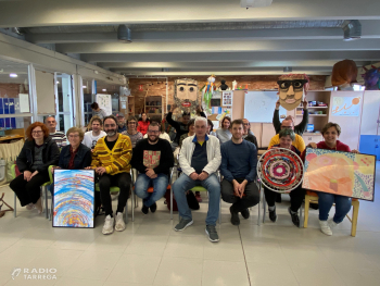 L’Associació Alba presenta el projecte 'Connexions artístiques' que uneix artistes del territori de Lleida amb persones amb talent artístic amb d'altres capacitats